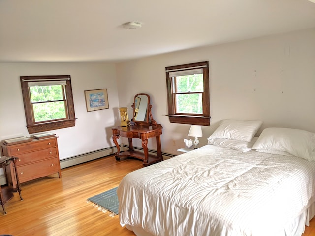 630 Youngs Ridge Rd, Acton, ME 04001 - bedroom featuring light wood-type flooring and multiple windows
