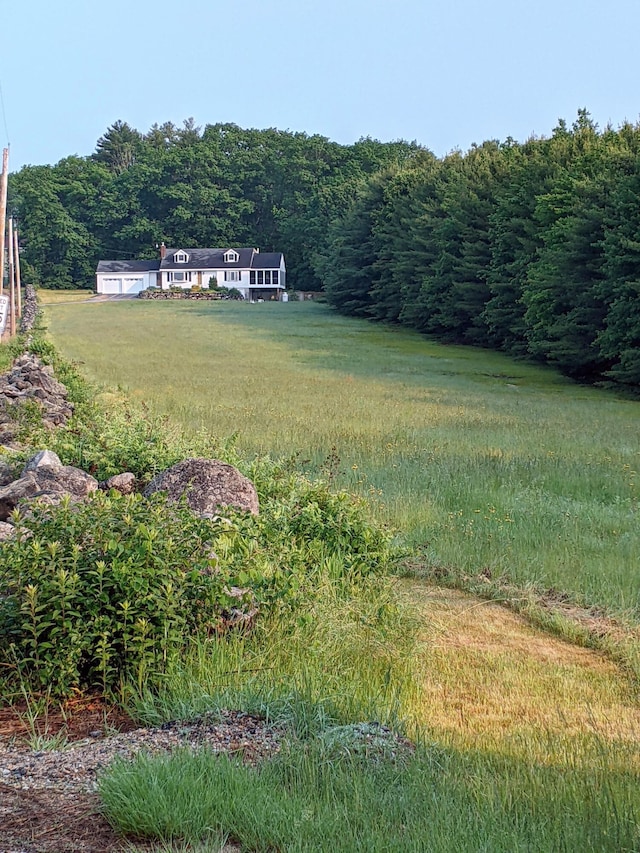 630 Youngs Ridge Rd, Acton, ME 04001 - view of yard with a forest view