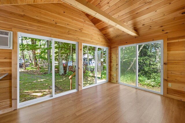 16 Maple Ridge Dr, Monmouth, ME 04259 - view of unfurnished sunroom