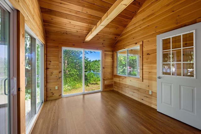 16 Maple Ridge Dr, Monmouth, ME 04259 - view of unfurnished sunroom