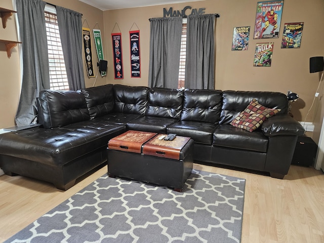 30 Cedar Breeze S, Glenburn, ME 04401 - living area with wood finished floors