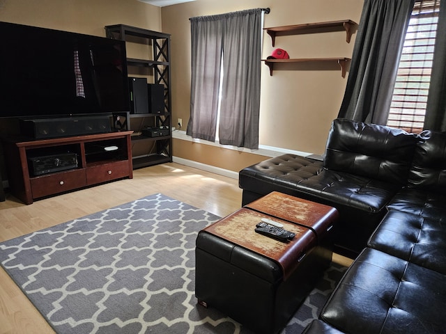30 Cedar Breeze S, Glenburn, ME 04401 - living room with wood finished floors and baseboards