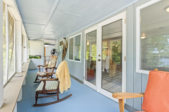 48 E Shore Dr, Greene, ME 04236 - sunroom with french doors