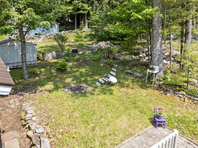 48 E Shore Dr, Greene, ME 04236 - view of grassy yard
