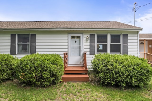 51 Burnham Rd, Saco, ME 04072 - ranch-style house featuring a shingled roof