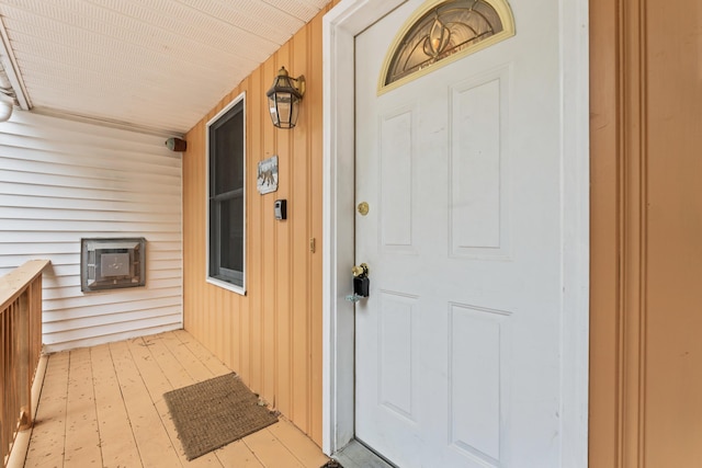 51 Burnham Rd, Saco, ME 04072 - property entrance with a porch