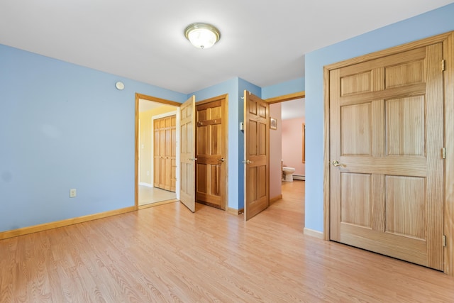 51 Burnham Rd, Saco, ME 04072 - unfurnished bedroom featuring light wood-type flooring and baseboards