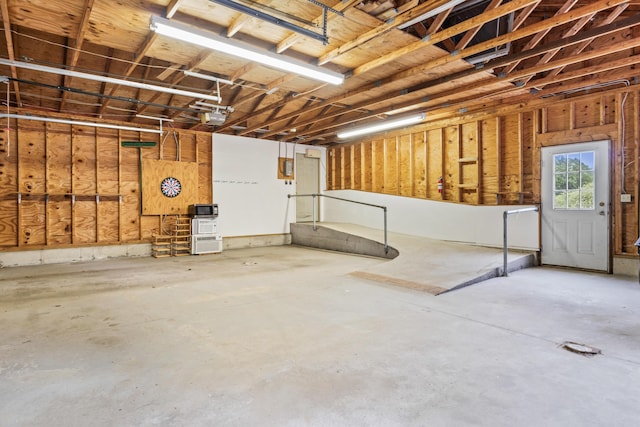 51 Burnham Rd, Saco, ME 04072 - garage with a garage door opener