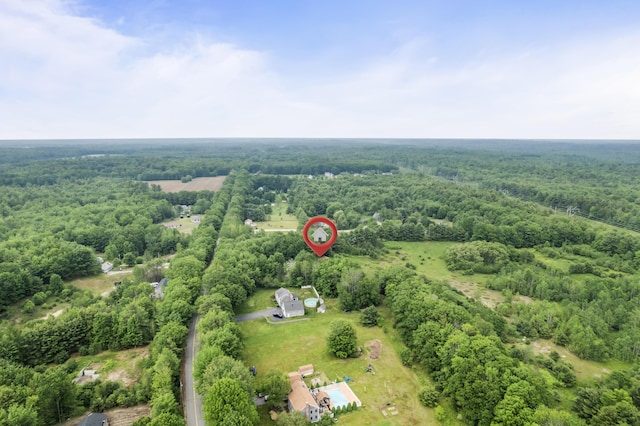 51 Burnham Rd, Saco, ME 04072 - view of property location featuring a forest