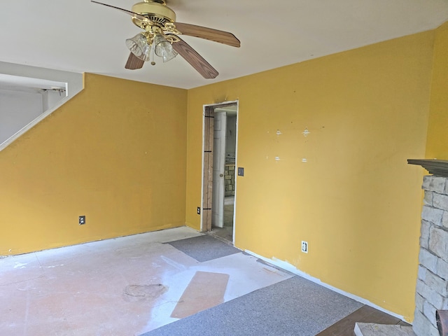 157 Ralph Richardson Rd, Norway, ME 04268 - empty room featuring a ceiling fan