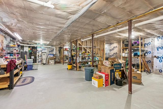 3 Bradfield Way, Kennebunk, ME 04043 - unfinished below grade area featuring water heater