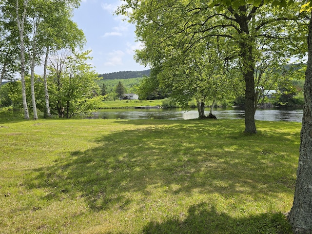 224 Maynard Rd Unit T1 R1, Nbkp, ME 04478 - view of green lawn with a water view