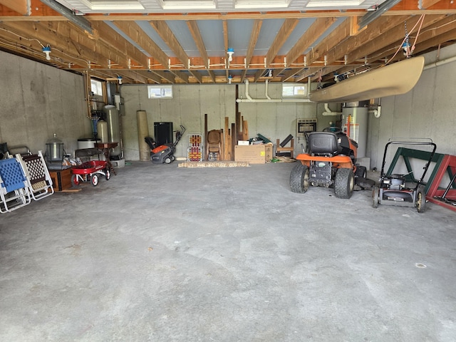 224 Maynard Rd Unit T1 R1, Nbkp, ME 04478 - garage featuring gas water heater