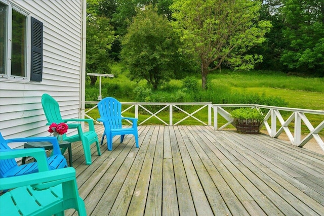 1835 Main St, Fayette, ME 04349 - view of deck