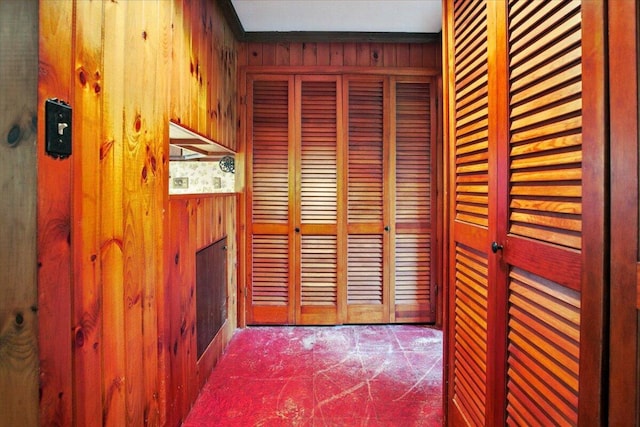 1835 Main St, Fayette, ME 04349 - detailed view of wooden walls and carpet
