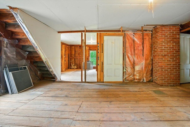 1835 Main St, Fayette, ME 04349 - interior space with hardwood / wood-style flooring