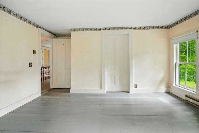 1835 Main St, Fayette, ME 04349 - spare room featuring wallpapered walls and healthy amount of natural light