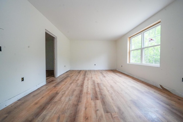 316 Clark Rd, Hermon, ME 04401 - unfurnished room with light wood-type flooring and baseboards