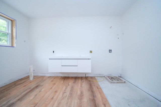 316 Clark Rd, Hermon, ME 04401 - empty room with light wood finished floors and baseboards