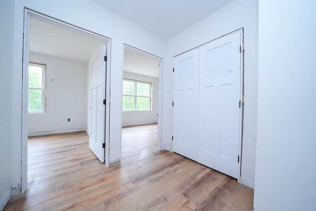 316 Clark Rd, Hermon, ME 04401 - hall featuring light wood-style floors