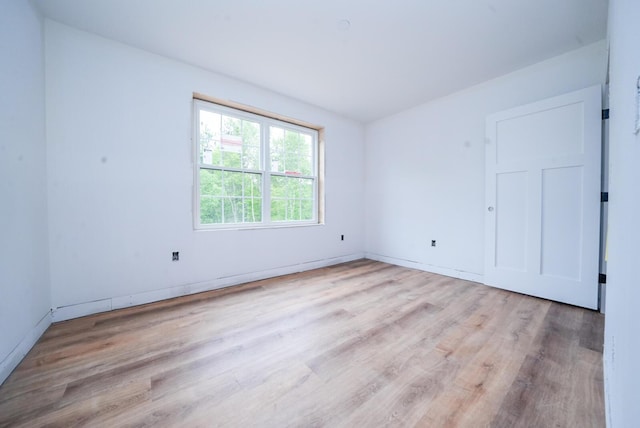 316 Clark Rd, Hermon, ME 04401 - spare room featuring wood finished floors and baseboards