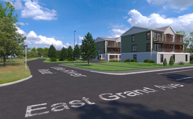 14 Salt Point Dr Unit 19, Old Orchard Beach, ME 04064 - view of asphalt road featuring street lights