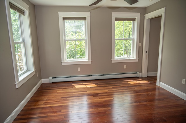 33 Webb Rd, Windham, ME 04062 - unfurnished room with baseboard heating and healthy amount of natural light