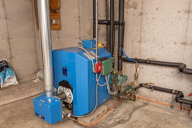 33 Webb Rd, Windham, ME 04062 - utilities with a heating unit