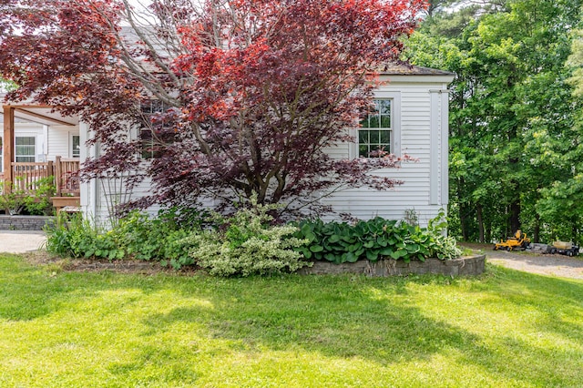 166 Franklin St, Bucksport, ME 04416 - view of side of home featuring a yard