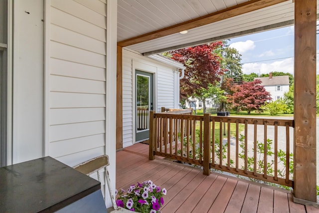 166 Franklin St, Bucksport, ME 04416 - view of deck