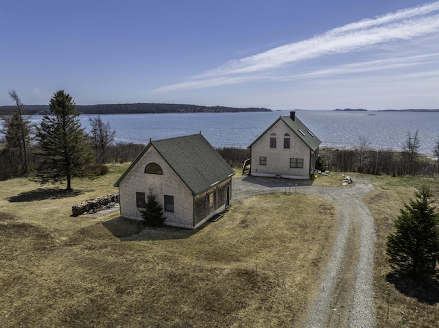 26 Ridge Rd, Cutler, ME 04626 - view of subject property featuring a large body of water