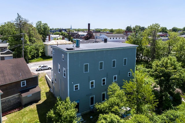 19 Mason St, Brunswick, ME 04011 - aerial view