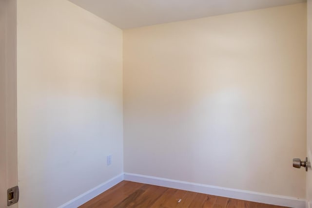 19 Mason St, Brunswick, ME 04011 - empty room with baseboards and light wood-style flooring
