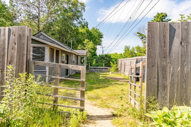 194 Main Rd, Passadumkeag, ME 04475 - view of yard