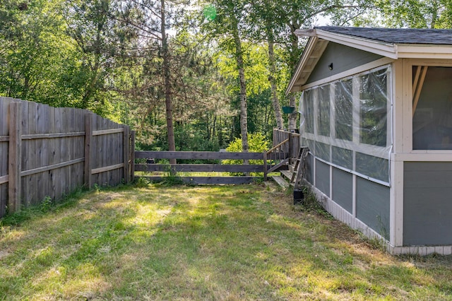 194 Main Rd, Passadumkeag, ME 04475 - view of fenced backyard