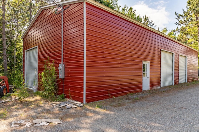 194 Main Rd, Passadumkeag, ME 04475 - view of detached garage