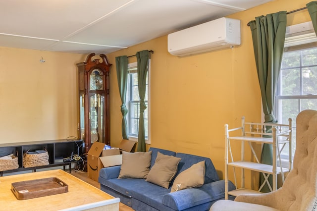 194 Main Rd, Passadumkeag, ME 04475 - living area featuring a wall mounted AC