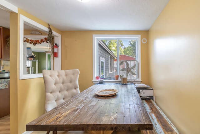 194 Main Rd, Passadumkeag, ME 04475 - dining space with wood finished floors and baseboards
