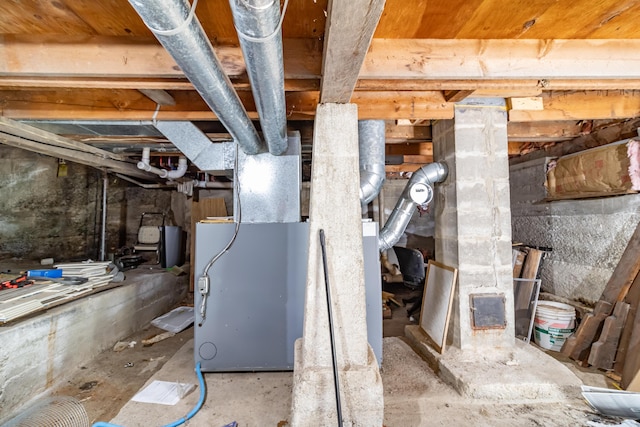 194 Main Rd, Passadumkeag, ME 04475 - view of unfinished below grade area