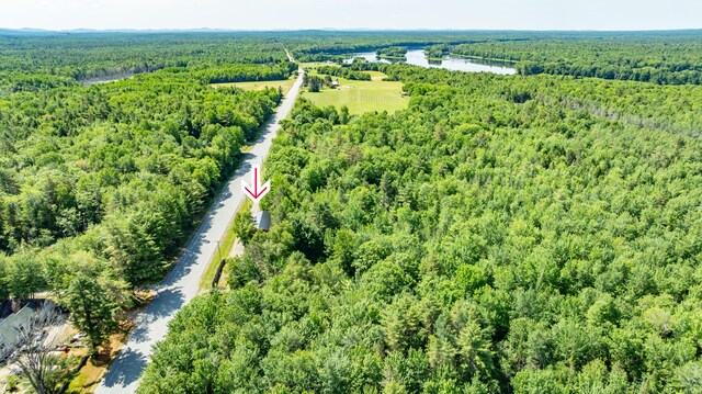 194 Main Rd, Passadumkeag, ME 04475 - bird's eye view of a forest