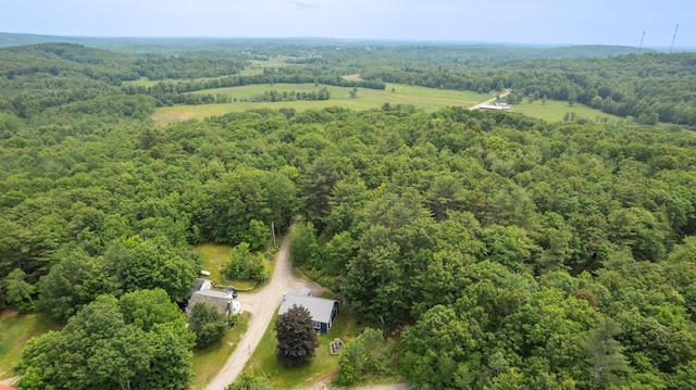 188 Old Chadbourne Rd, Lewiston, ME 04240 - view of property location featuring a heavily wooded area