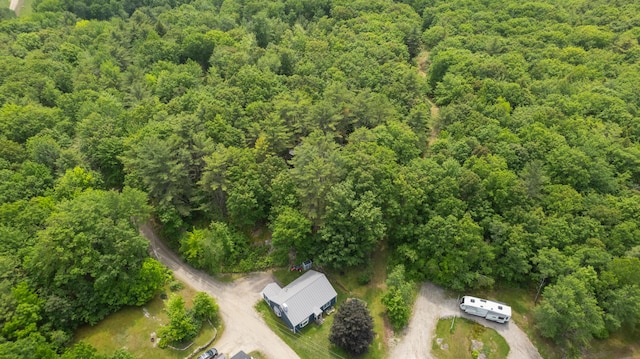 188 Old Chadbourne Rd, Lewiston, ME 04240 - aerial overview of property's location featuring a heavily wooded area