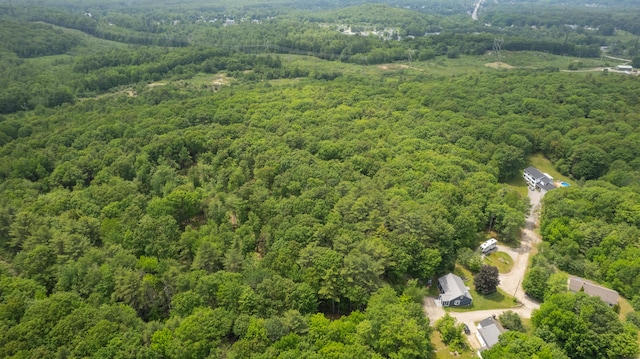 188 Old Chadbourne Rd, Lewiston, ME 04240 - aerial overview of property's location with a heavily wooded area