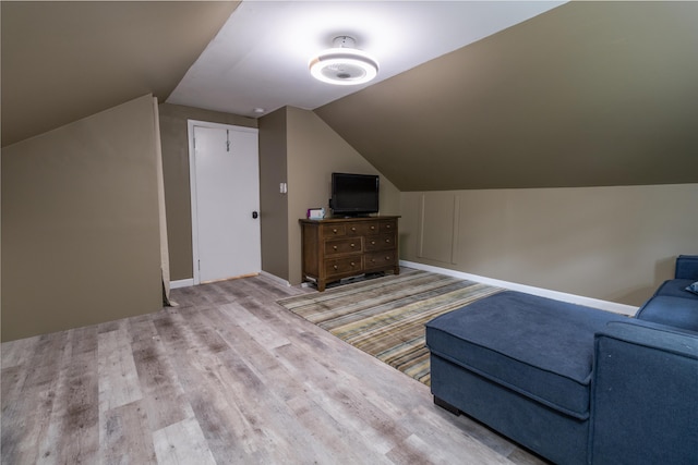 188 Old Chadbourne Rd, Lewiston, ME 04240 - additional living space featuring wood finished floors and lofted ceiling