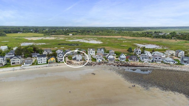 511 Ocean Ave, Wells, ME 04090 - aerial perspective of suburban area with a nearby body of water