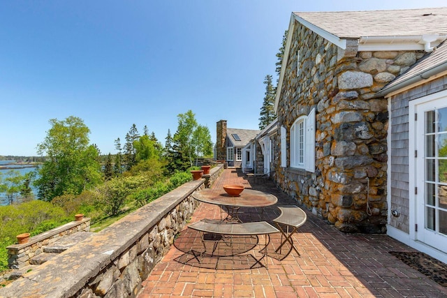 1392 N Haven Rd, Vinalhaven, ME 04863 - view of patio