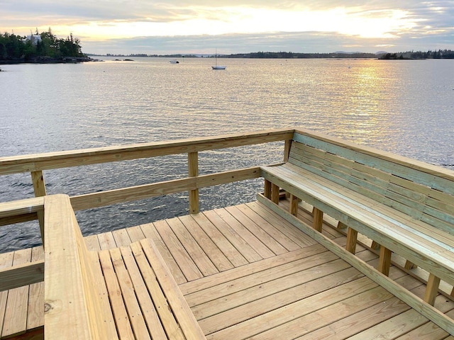 1392 N Haven Rd, Vinalhaven, ME 04863 - dock area with a water view