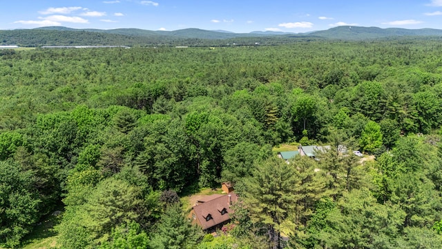 324 Pleasant Pond Rd, Turner, ME 04282 - aerial view of a forest and mountains