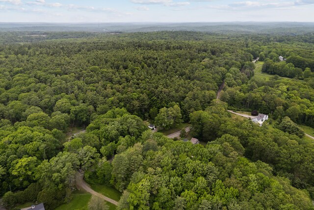 419 River Rd, Newcastle, ME 04553 - aerial overview of property's location with a forest