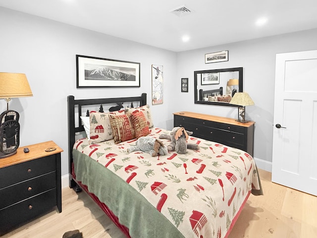 132 Mineral Spring Rd Unit 1, Windham, ME 04062 - bedroom featuring light wood finished floors and recessed lighting